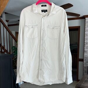 Eighty Eight Platinum XL Pearl Snap Western Light Checkered Long Sleeve